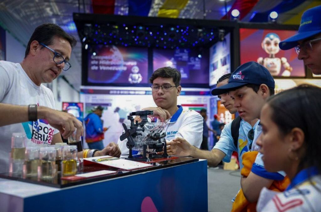 Estudiantes de Miranda, La Guaira y Caracas colmaron la Expoferia de Niños Productores 2025