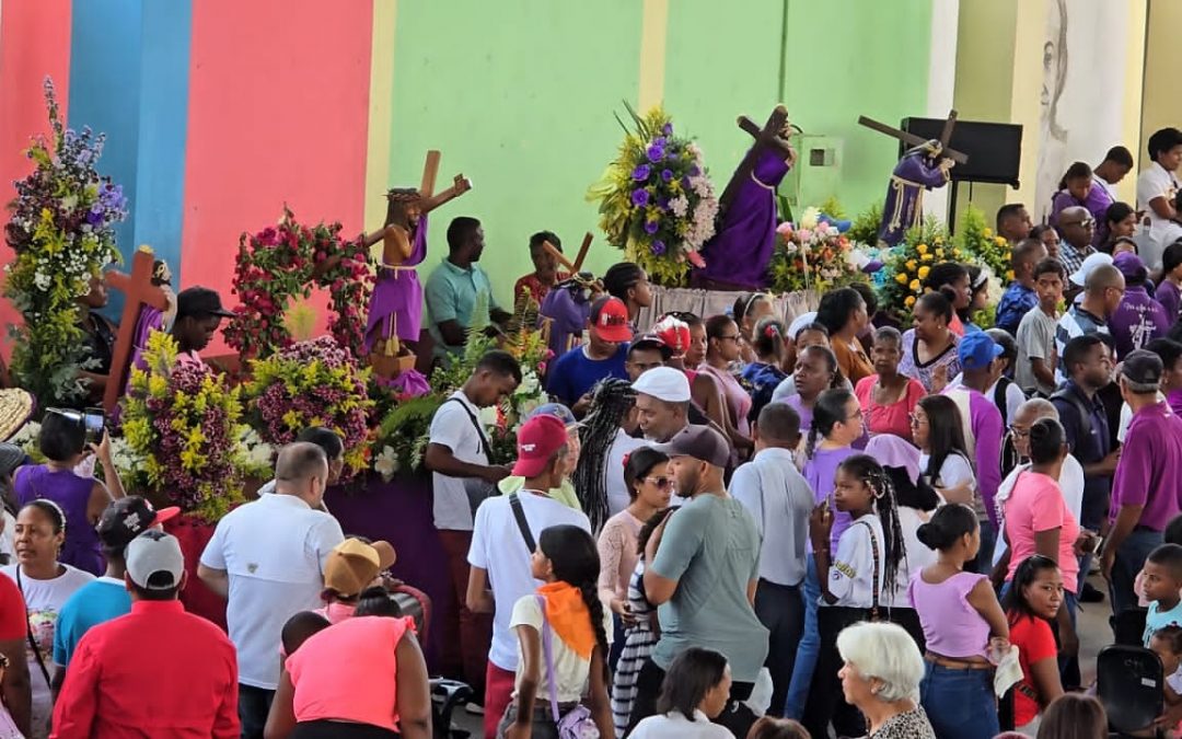 Encuentro de Nazarenos en Mamporal celebró 17 años de fe y devoción