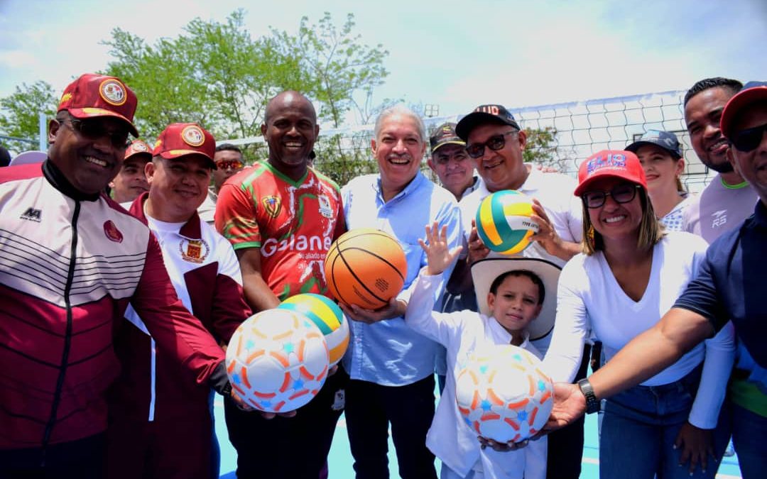 Deportistas de Valles del Tuy disponen de canchas de usos múltiples totalmente rehabilitadas