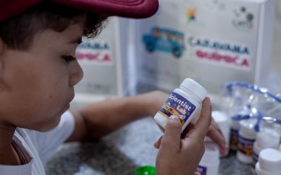 Semilleros Científicos aprenden sobre lombricultura en Miranda