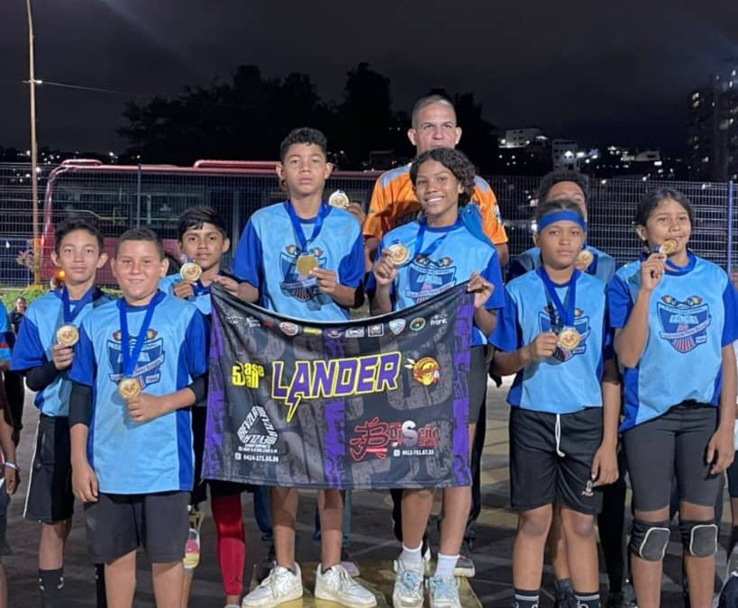 Tomás Lander y Plaza reinan en béisbol 5 de Juegos Estudiantes Miranda 2025