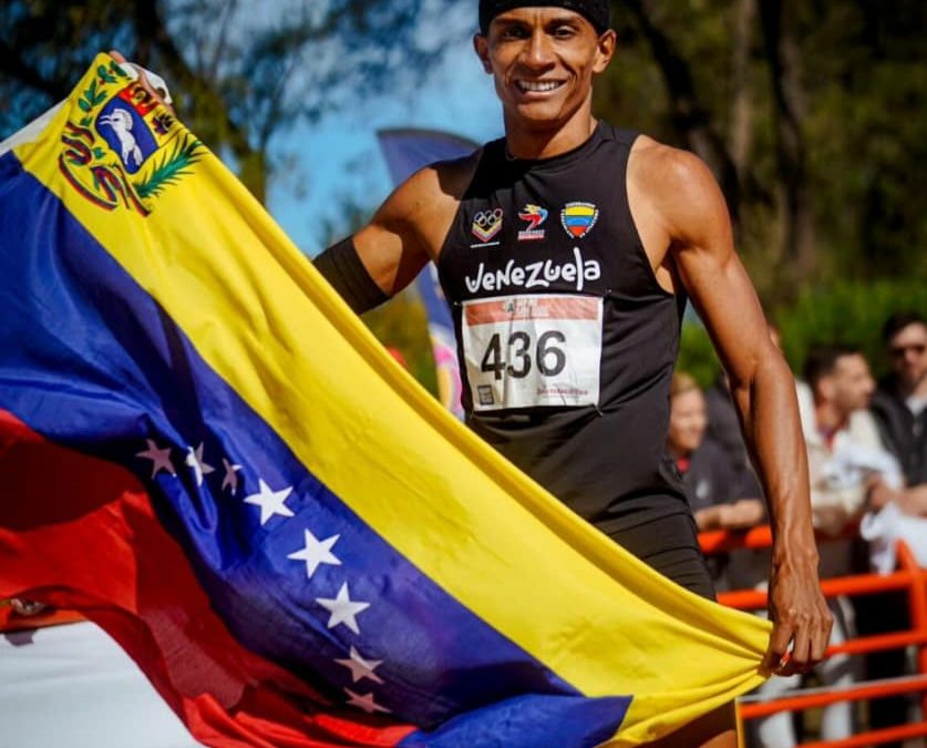 Mirandino Kelvis Padrino es el rey de los 400 metros planos de Suramérica