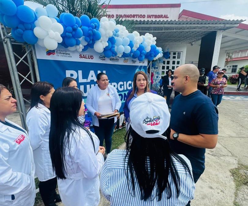 Inició Plan Quirúrgico Nacional en el municipio Independencia de Miranda