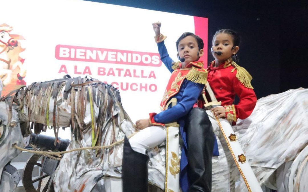 Miranda recibe la Expo Simón de Niño a Libertador en La Carlota