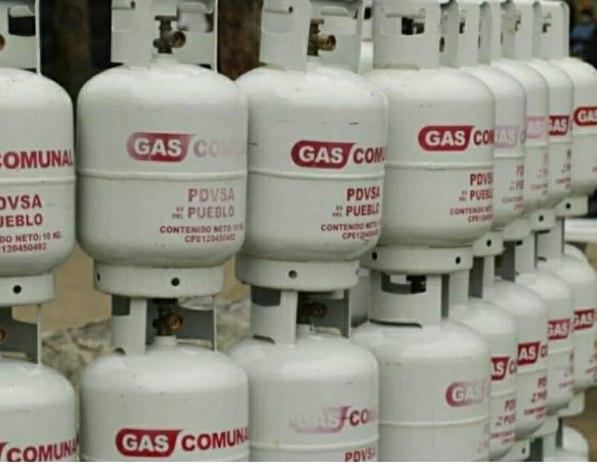 Distribuyen cilindros de gas en comunidades de Los Teques y Cúa