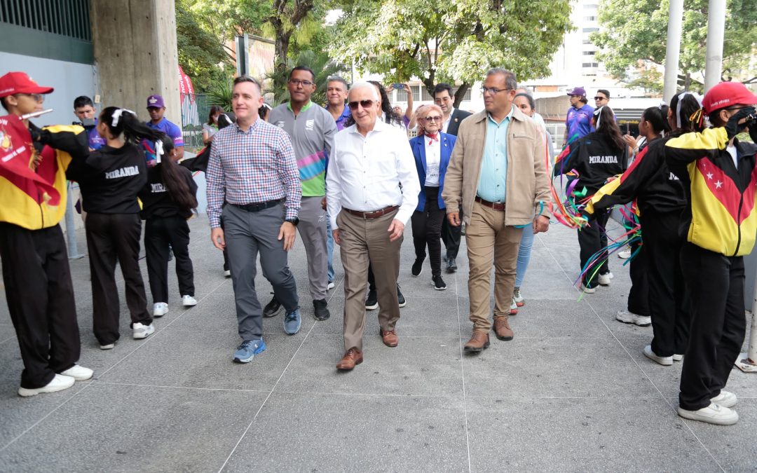 Inspeccionan instalaciones deportivas mirandinas para II Juegos Bolivarianos de La Juventud Caracas 2026