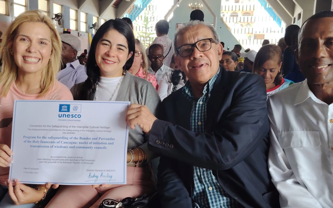 Certificado Unesco oficial llega a los Santos Inocentes de La Línea y Pantoja
