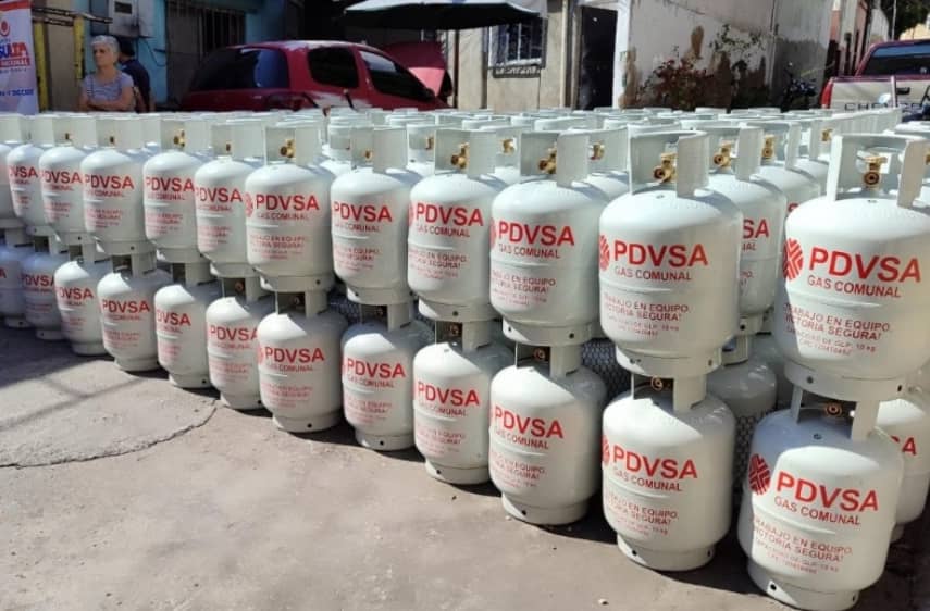 Distribuyeron cilindros de gas en comunidades de Petare y Cúa