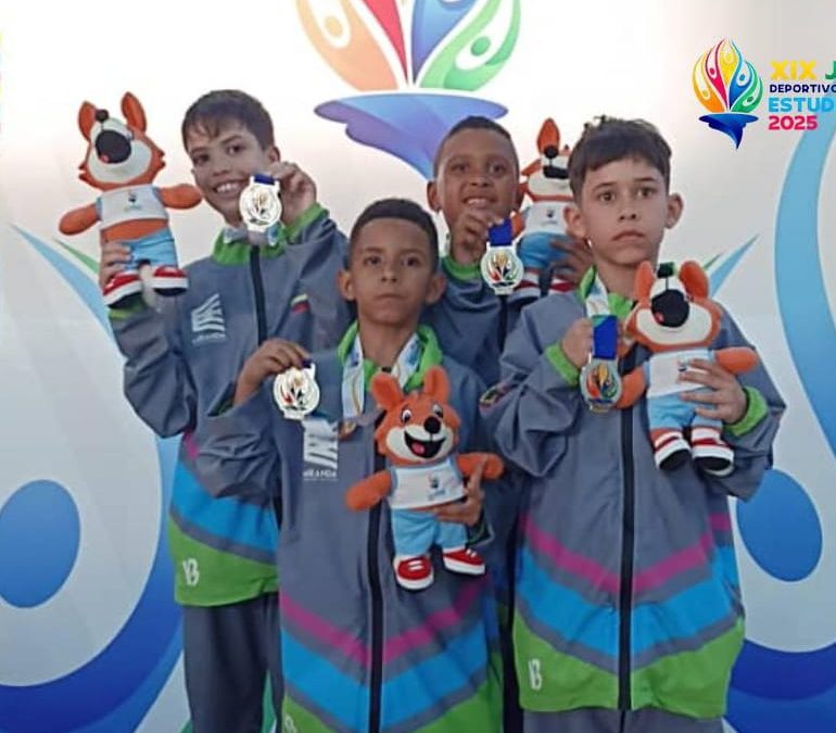 Miranda obtiene primera medalla de oro en Juegos Estudiantiles Nacionales con la gimnasia artística