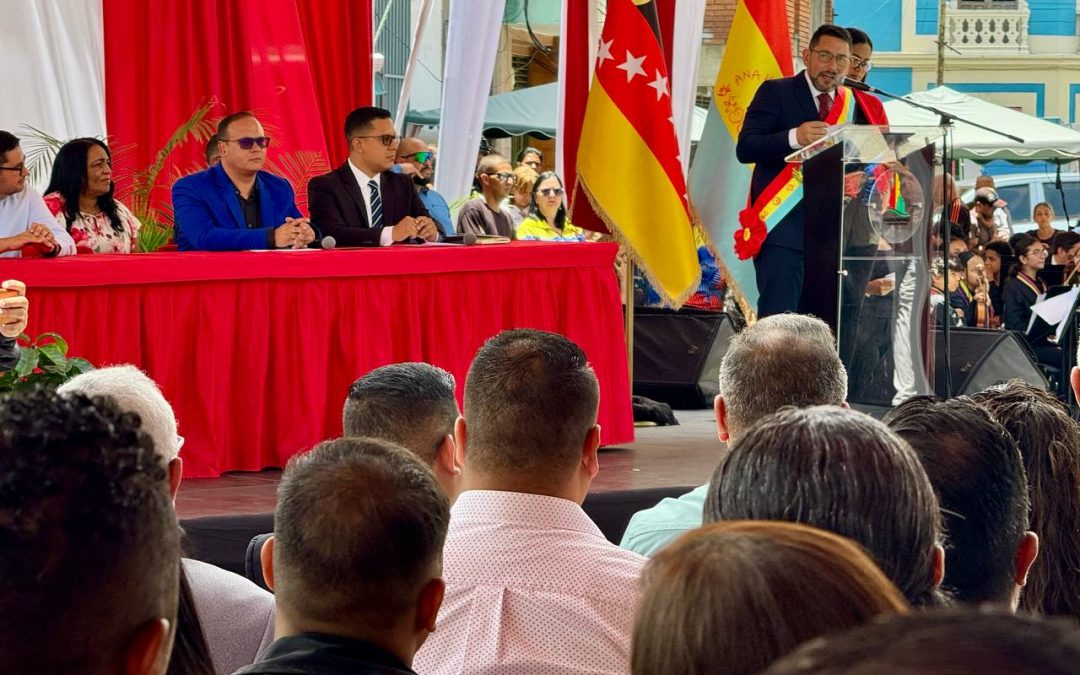 Farith Fraija juramentado como Alcalde de Guaicaipuro