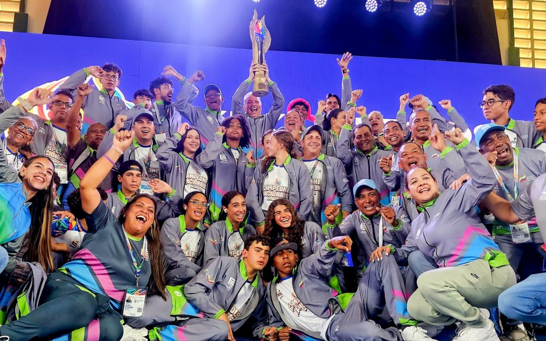 Con 119 medallas Miranda se título campeón en los Juegos Deportivos Nacionales Estudiantiles 2025