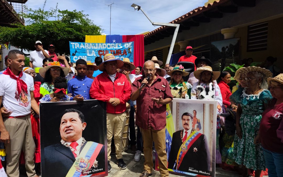 Cultores de Miranda se unen en respaldo a Nicolás Maduro en tribuna antimperialista