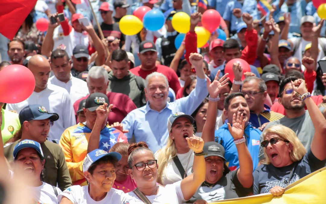 Pueblo mirandino se moviliza para ratificar su compromiso con la defensa de la Patria