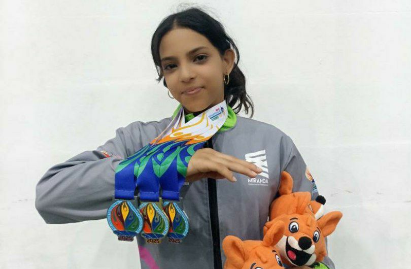 Miranda sigue destacando en Juegos Nacionales Estudiantiles 2025