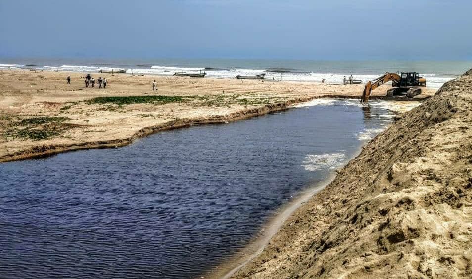 Culminan con éxito trabajos de apertura de la Boca de Tacarigua de la Laguna