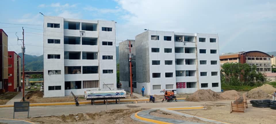 Construcción de 160 apartamentos en sector Santa Cruz presentan avance entre el 75 y 90%