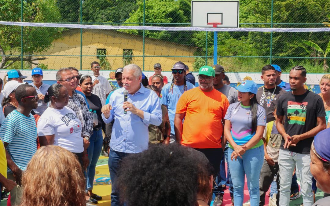 Entrega de canchas recuperadas fortalece masificación deportiva en el municipio Buroz de Barlovento