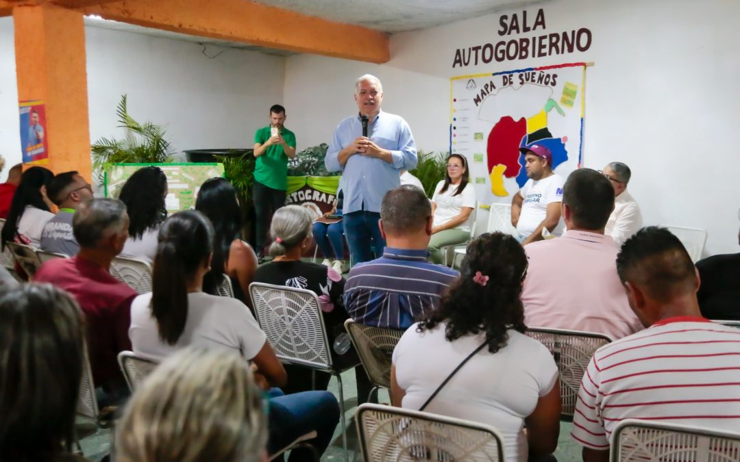 Miranda impulsa proyectos en la Comuna Agrícola Túnel del Guerrillero