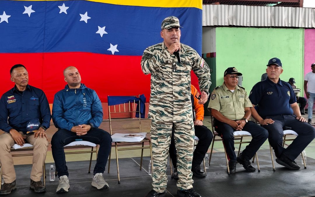 Miranda reorganiza Cuadrantes de Paz para reforzar la seguridad ciudadana