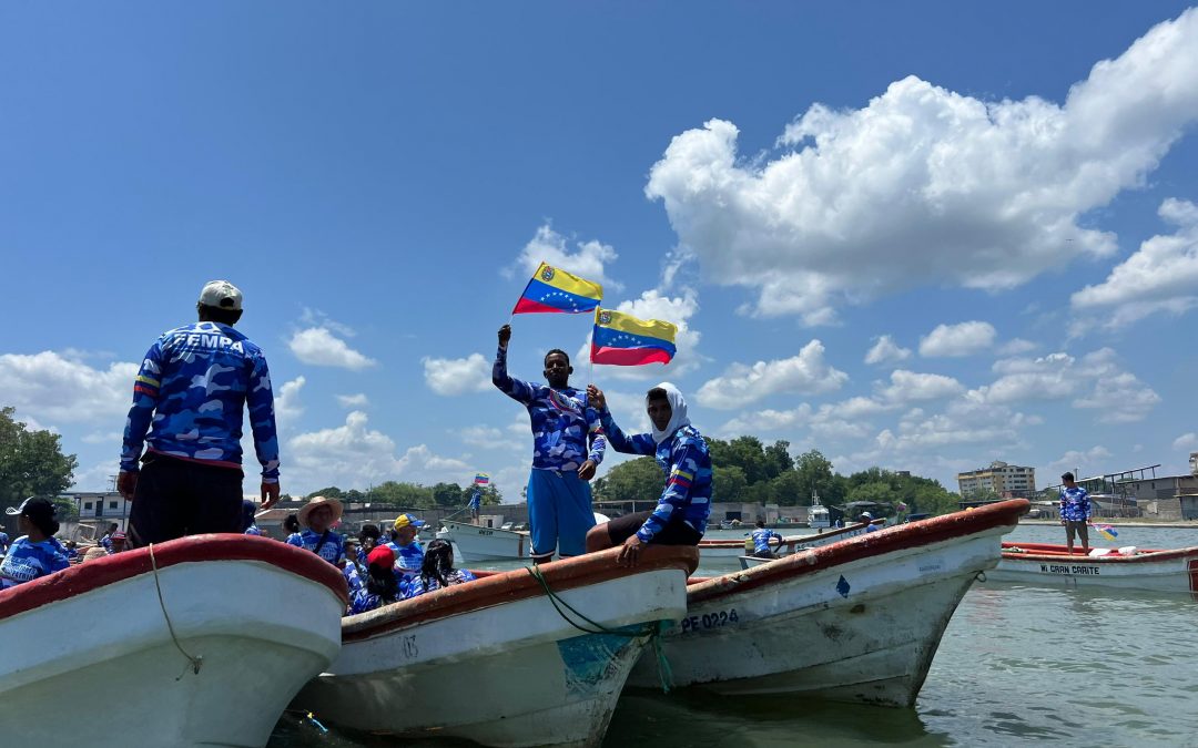 Pescadores y Acuicultores de Miranda se movilizan en defensa de la soberanía nacional