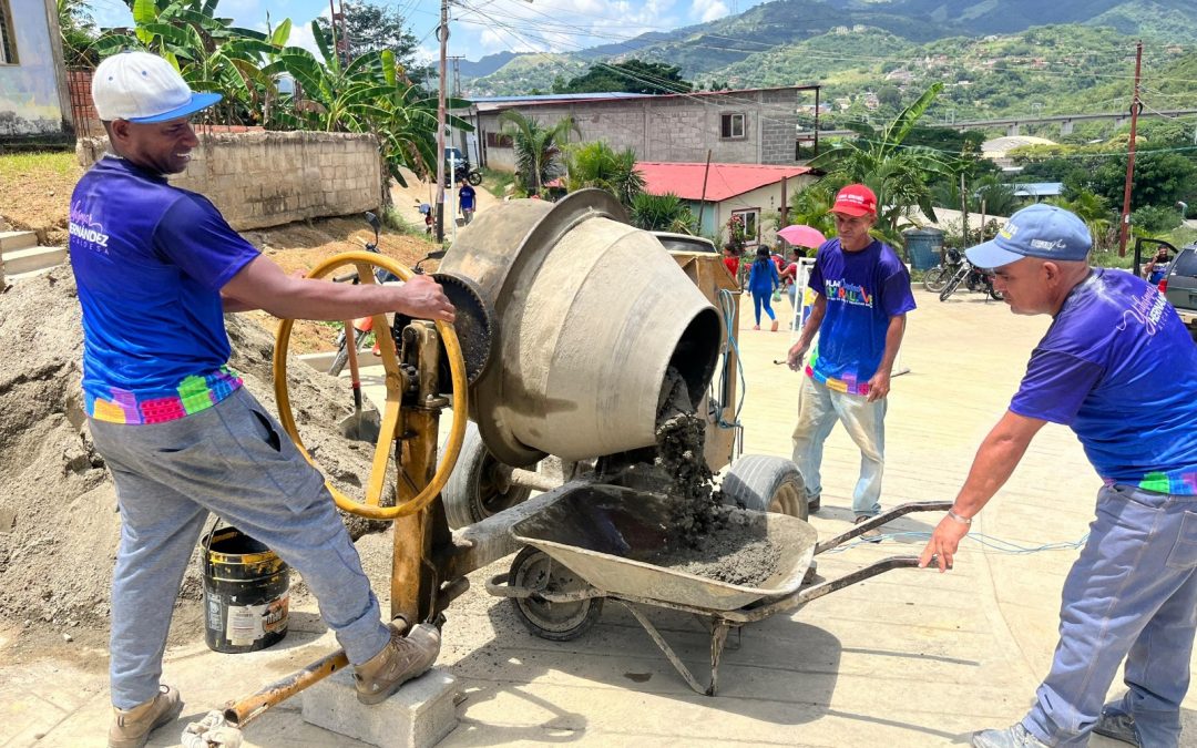 Avanza transformación integral de comunidad La Juventud en Charallave