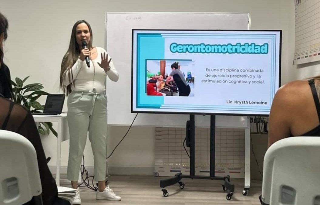 Impartieron curso sobre Formación de Promotores, Clases grupales con ritmos en sede Movimiento Futuro