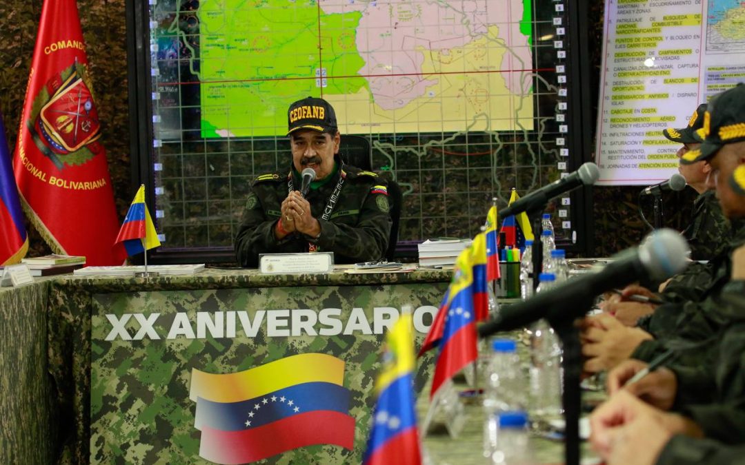 Maduro anuncia que el decreto de conmoción exterior va a consulta publica y activa simulacro de protección civil