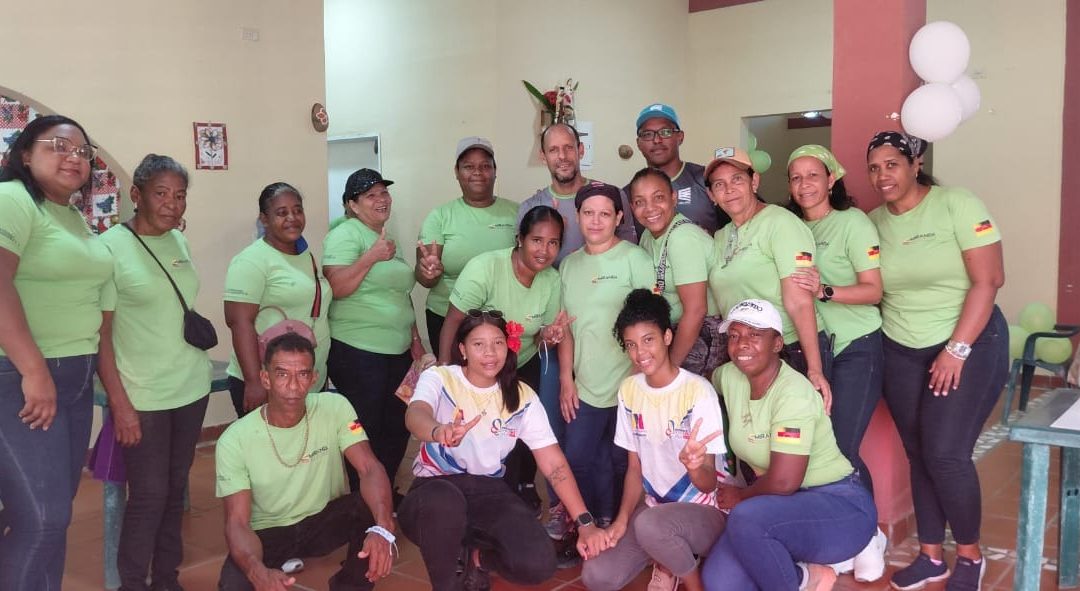 Abuelos de Páez gozaron un puyero en mega jornada de actividad física