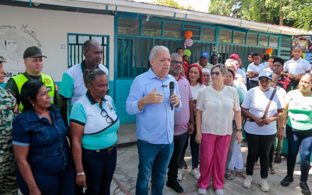 Gobernador de Miranda entregó rehabilitado el Complejo Educativo Carmen Montesino en Mamporal