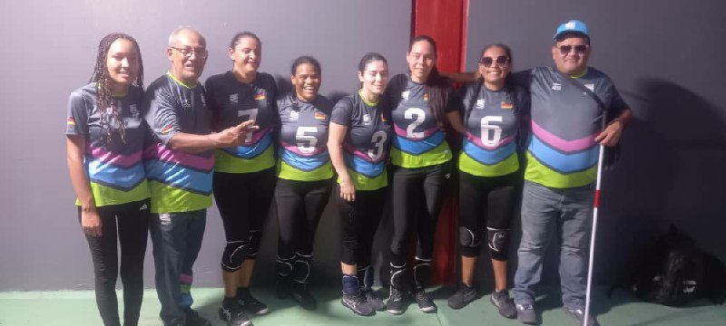 Miranda es campeona en el Nacional Femenino de Goalball