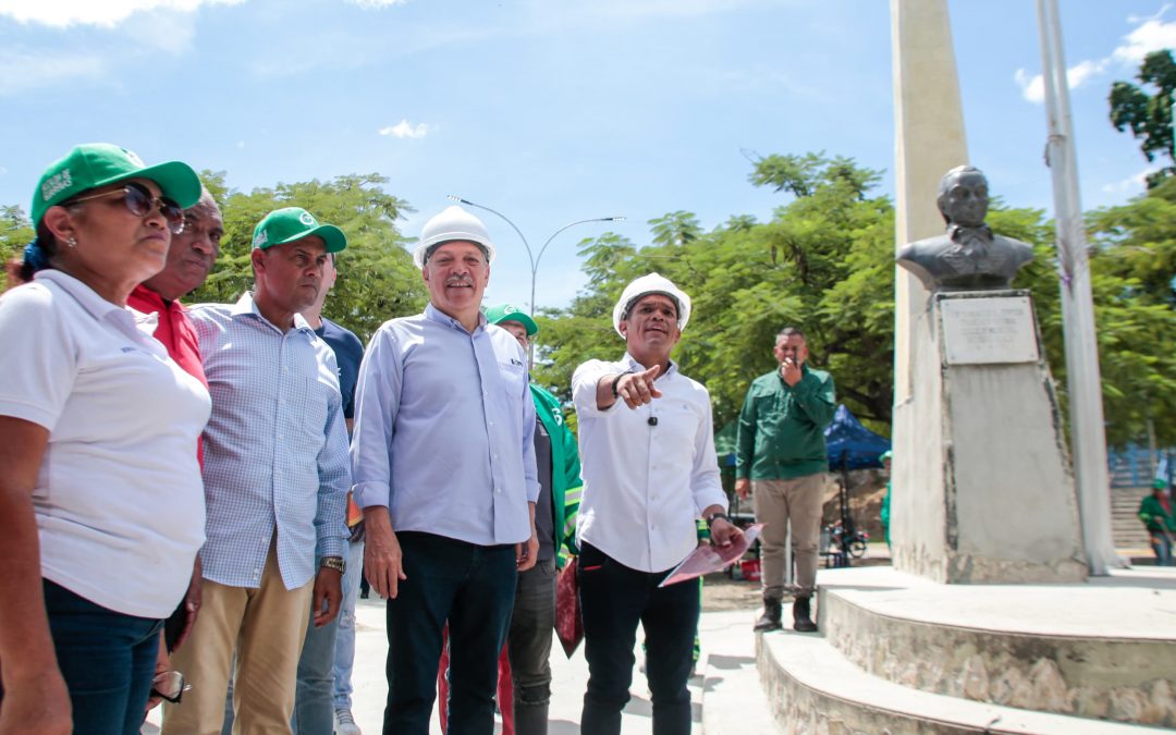 Iniciaron trabajos de rehabilitación y embellecimiento en Plaza Miranda de Guarenas