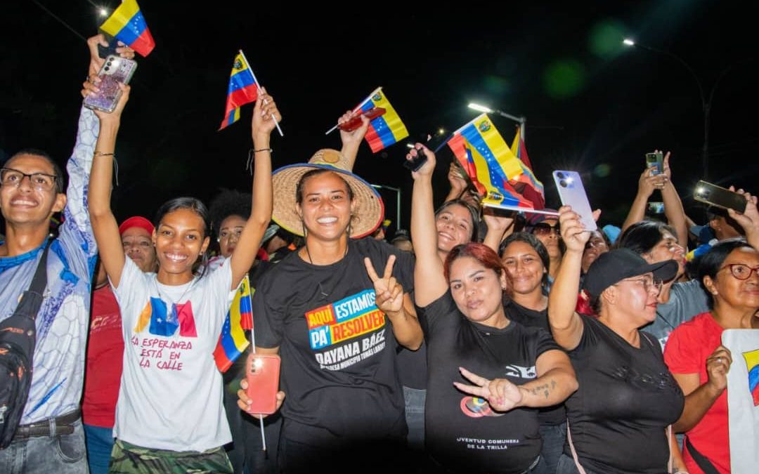 Valles del Tuy se movilizó por la defensa y la paz de la Patria