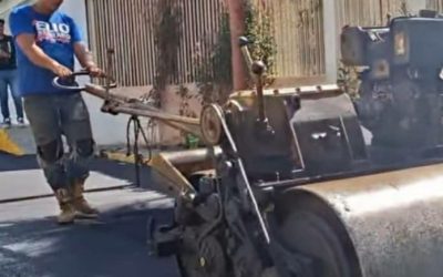 Rehabilitan principales calles de San Francisco de Yare con Plan de Asfaltado