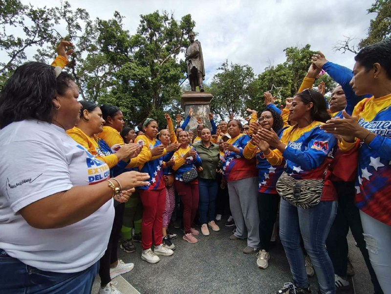 Desde Ocumare del Tuy movimiento de mujeres exigen respeto a la soberanía de Venezuela