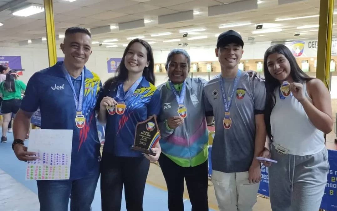 Miranda quedó subcampeón en Campeonato Nacional de Tiro Olímpico 2025