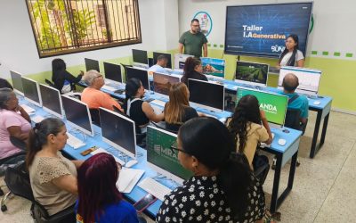 Iniciaron Talleres de Inteligencia Artificial Generativa en comunas mirandinas