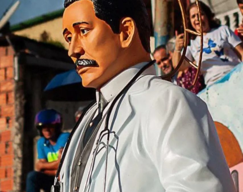 Nueva plazoleta y escultura de San José Gregorio Hernández fue develada en Los Teques