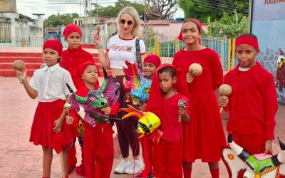 Miranda potencia turística: polacos visitaron la Ruta de los Diablos Danzantes de Yare