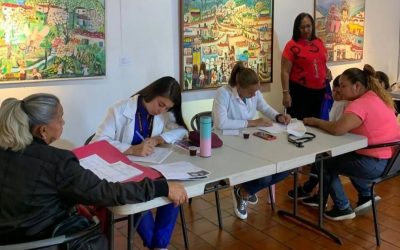 Jornada de atención integral lleva salud a 200 cultores mirandinos en Sucre