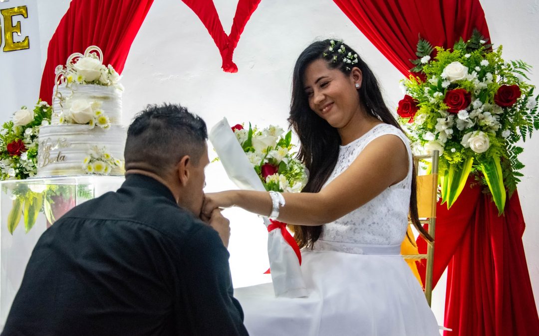 Ocho matrimonios civiles colectivos se realizaron en Cristóbal Rojas