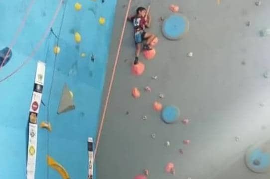 Miranda se corona campeón absoluto en el Nacional Infantil de Escalada Deportiva