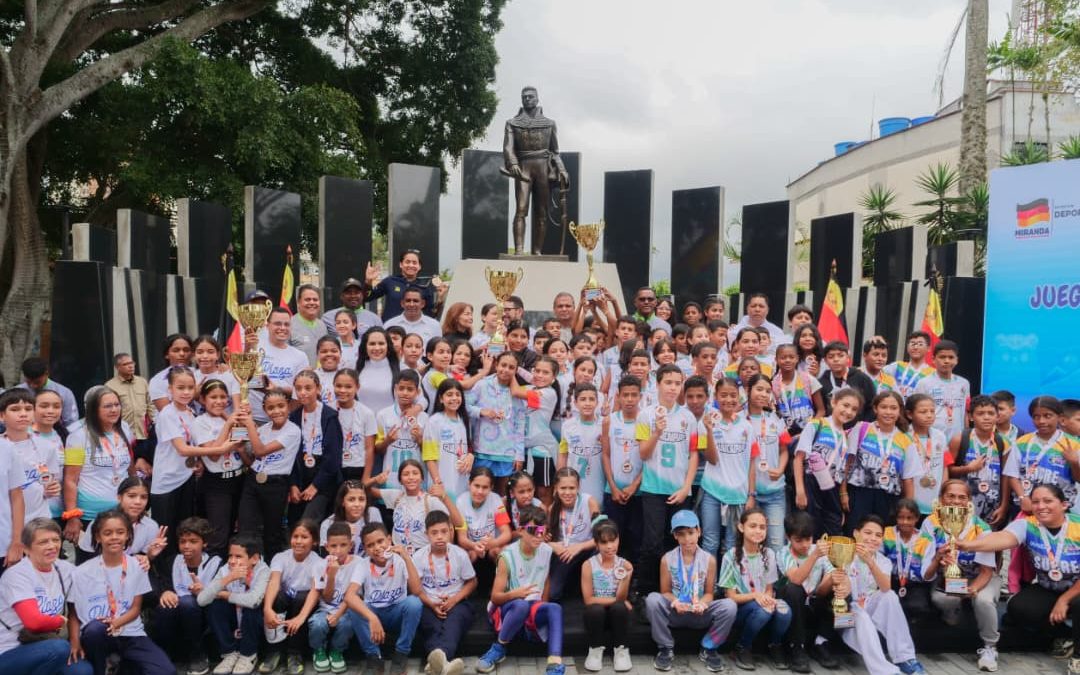 Guaicaipuro levantó la copa de campeón de Juegos Deportivos Comunales Miranda 2025