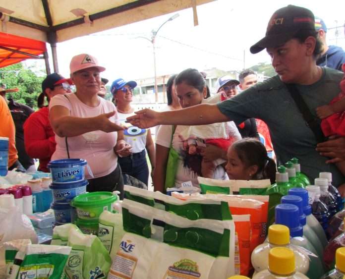 Misión Alimentación activa “Plan de Amor y Prosperidad Alimentaria” en  Miranda