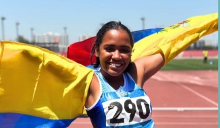 Mirandina Aneylis Villarroel deja en alto a Venezuela en Parapanamericanos Juveniles Chile 2025