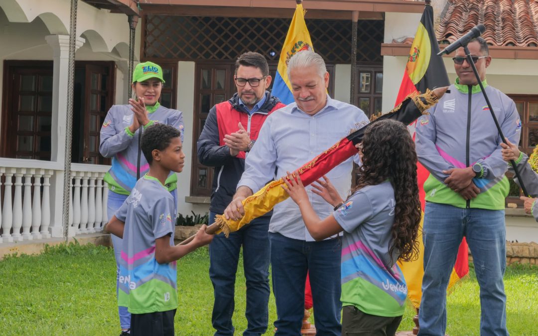 Abanderada selección mirandina rumbo a los 3eros  Juegos Deportivos Comunales Andes 2026