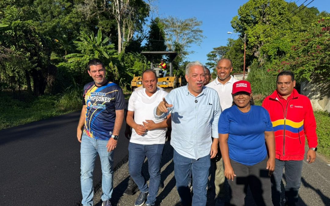 Rehabilitados 20 kilómetros de la Troncal 12 en Barlovento