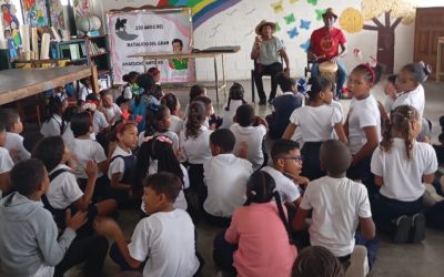 Estudiantes de Brión aprenden sobre patrimonio inmaterial de la Unesco