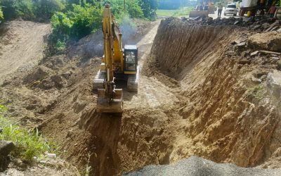 Inicia reparación en fallas de borde en municipio Paz Castillo