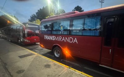 TransMiranda despliega 30 unidades para garantizar la movilidad en los Juegos Nacionales Comunales Andes 2025