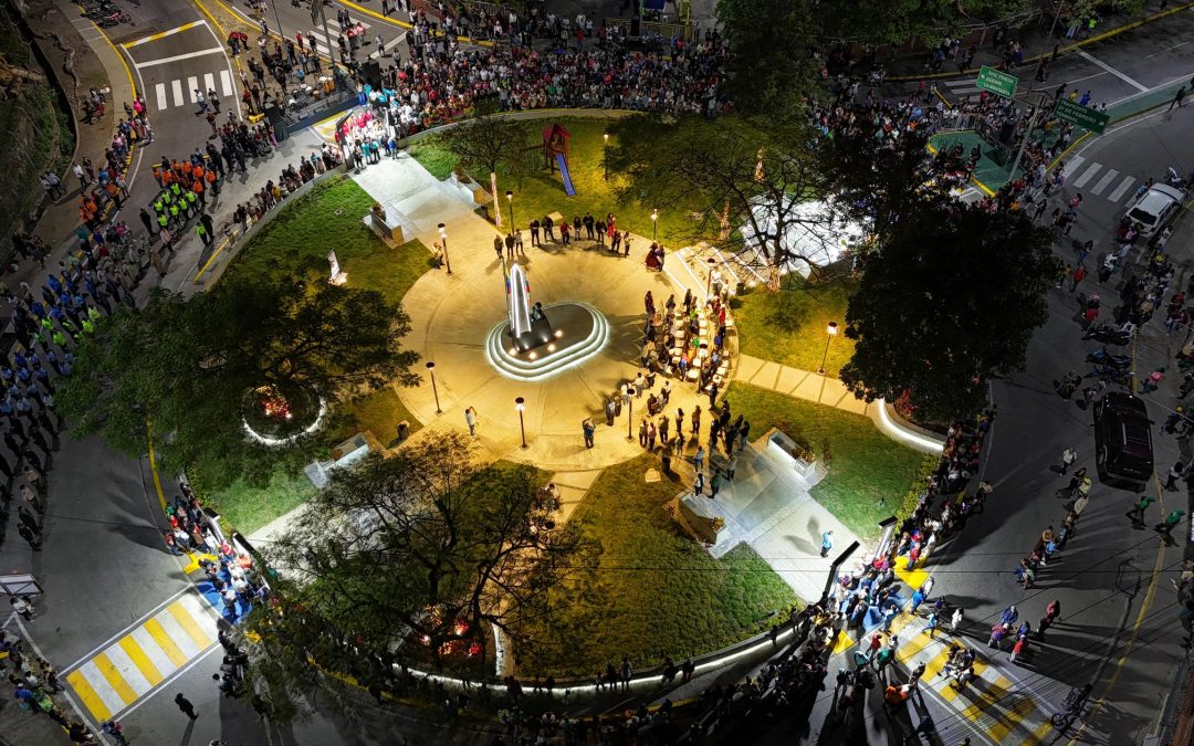 Reinaugurada Plaza Miranda de Guarenas con mejoras de seguridad y accesibilidad